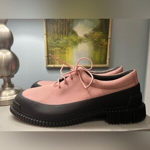 Camper Pink and Black Women's Flats